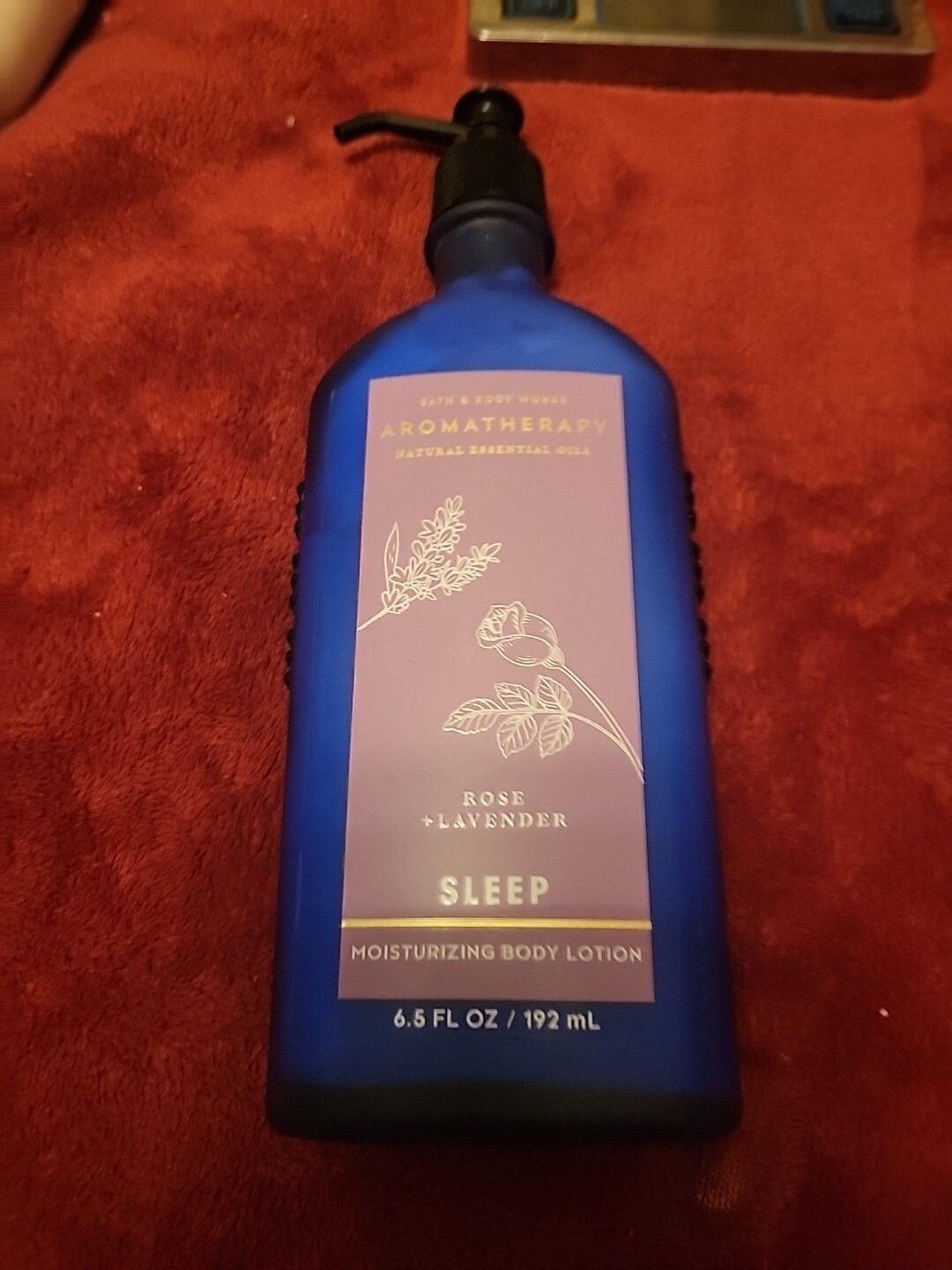 3x Bath & Body Works Aromatherapy Rose Lavender Sleep Moisturizing