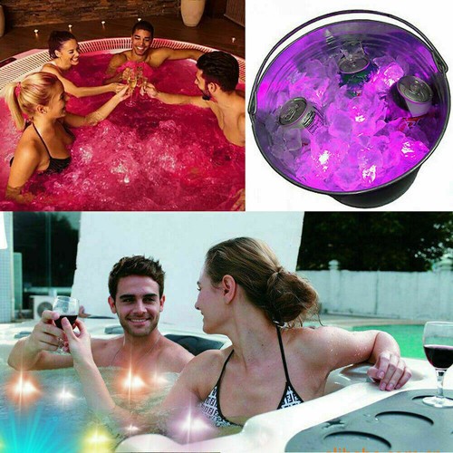 4 Stück Poolbeleuchtung Unterwasser Licht RGB LED Wasserdichte Mit Fernbedienung - Bild 10 von 15