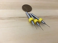 3 Pieces .4mm Micro Drill Bits 3D Printer Nozzle Cleaning PCB kit Extruder