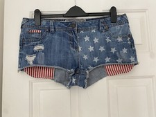 Alternative/Rock Sexy Stars and Stripes Hot Pants 