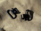 vtg USA made UNCLE MIKES 1" Steel NEW Vietnam typ rifle shotgun Sling Swivels QD — photo 5