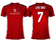 MAGLIA Calcio LIVERPOOL LUIZ DIAZ N 7 UFFICIALE Bimbo Adulto 2024 2025 REDS