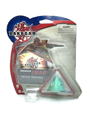 Bakugan Battle Triad Trap With Card Sphinx New Sealed #R