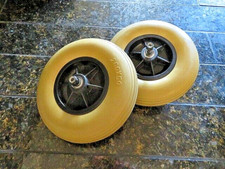 Pride Jazzy / Jet Power Wheelchair Rear Caster Wheels/Tires 200x50 8x2 5046