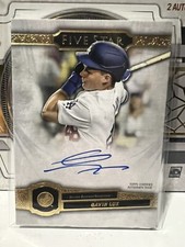 2021 Topps Five Star Gavin Lux Auto Dodgers