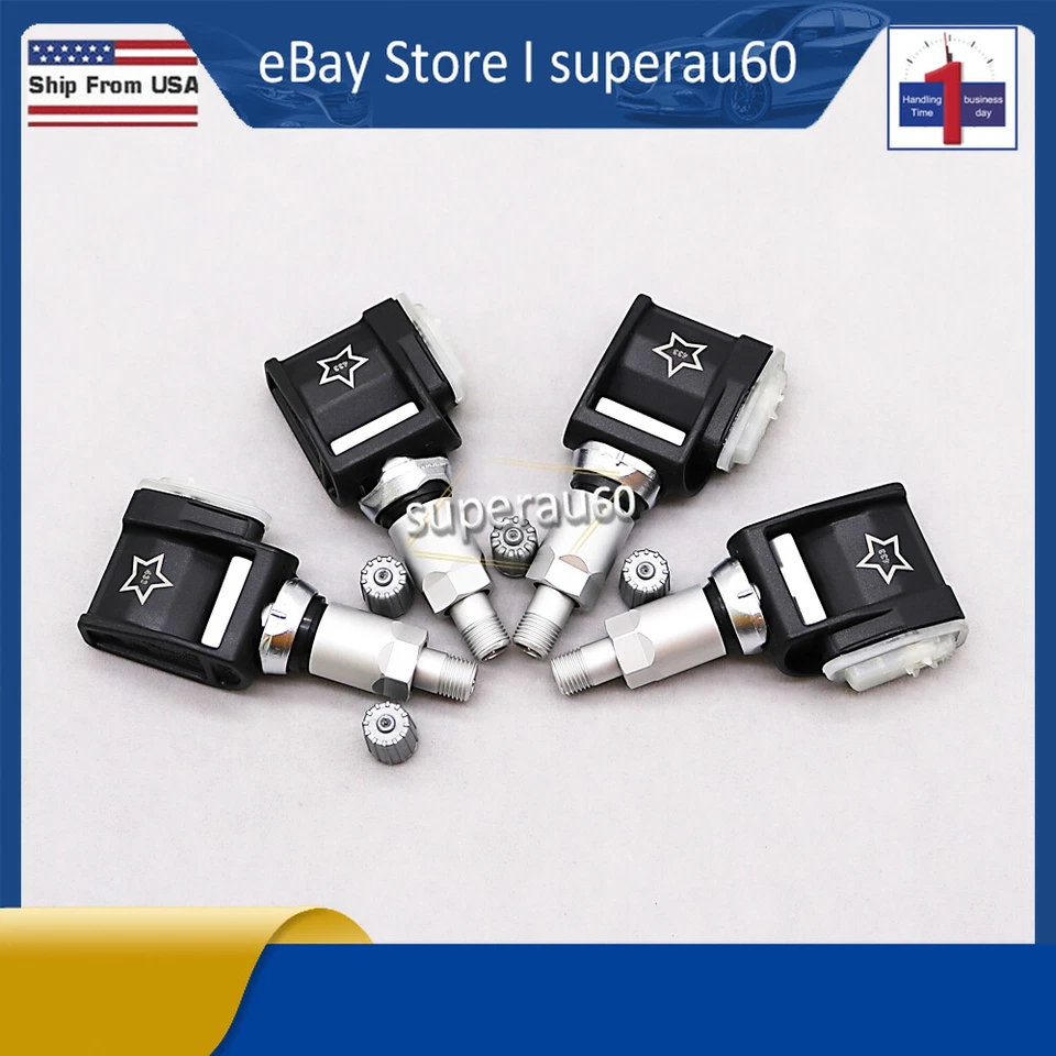 4X Tire Pressure Monitoring System Sensor For 2018-2021 BMW M8 X3 X4 X5 X6 X7 Z4 - Image 4 of 4