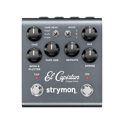 Strymon El Capistan V2 dTape Echo Guitar Pedal for Electric and