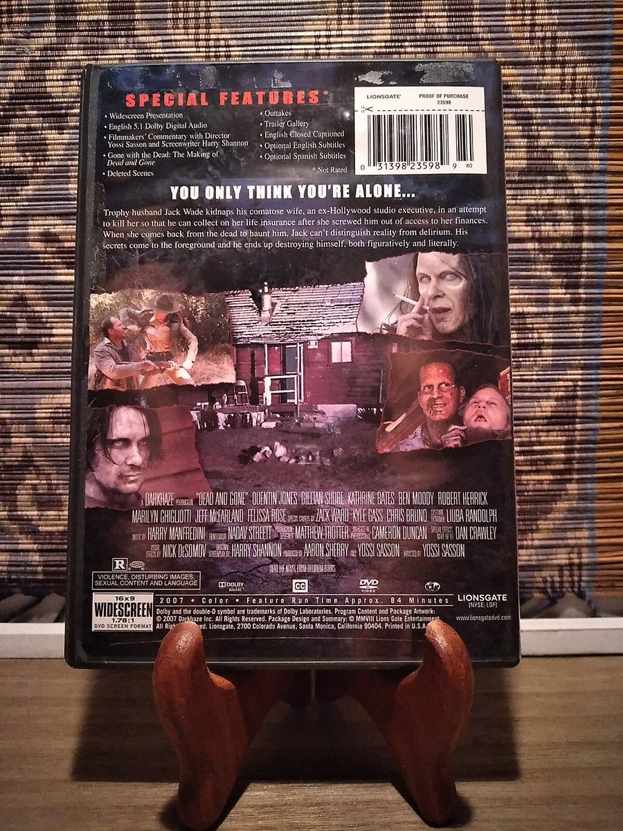 DEAD AND GONE DVD lionsgate 2007 Quentin Jones, Kyle Gass