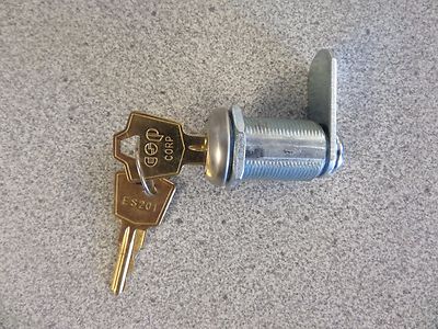 ESP ULR1125 1 1/8'' UNIVERSAL CAM LOCK KIT KEYED ALIKE FL217 KEY