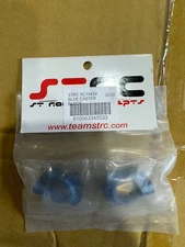 STRC BLUE Aluminum Front Caster Block Axial EXO Terra Buggy (2) SC104X4