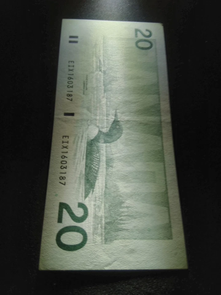 Canada, 20 Dollars, 1991, AUNC, p97a - Image 4 of 4