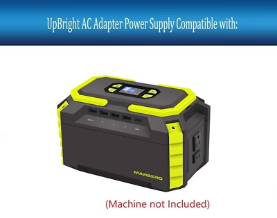 AC/DC Adapter For Marbero M440 200W Portable Power Station 222Wh