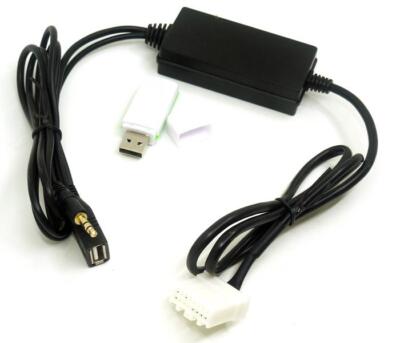 Car AUX USB Adapter CD Changer Cable For Mazda 323 M2 M3 M5 M6 MX5 RX8 CX7 MPV