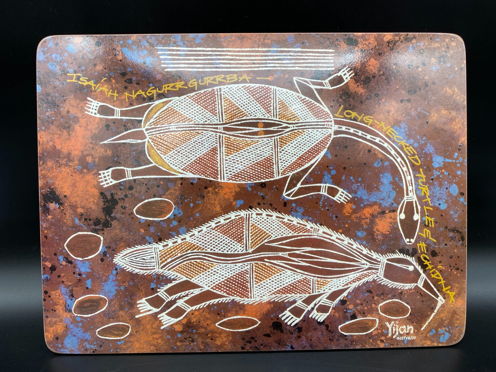 Australia Yijan Aboriginal Art Knowledge of the Dreaming 6 Placemats