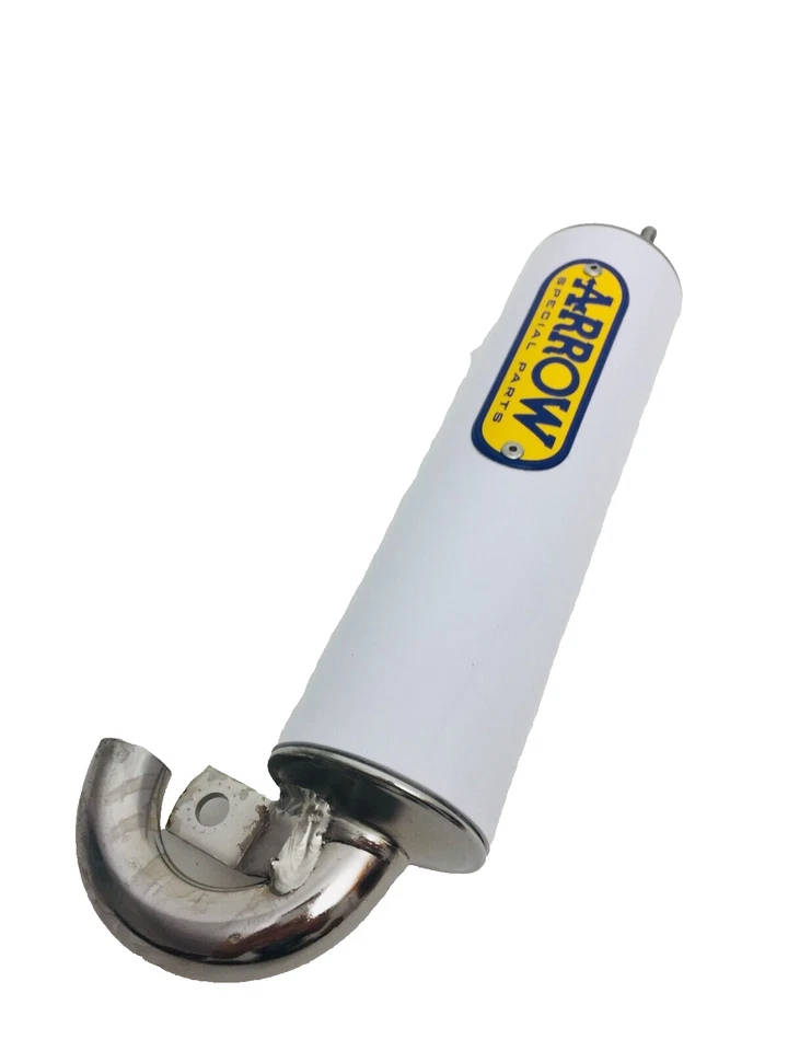 Silenciador Universal Flecha Aluminio Para Moto 50 CC Nuevo Original 27295 Foto 3 de 4