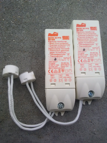 Transformateur électronique pour halogènes 70/220-240 V - ET-PARROT