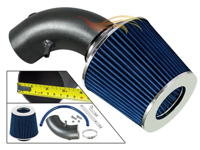 BLUE 01-06 Stratus//Sebring Coupe 2.4 L4//3.0 V6 Air Intake Induction Filter 3/"