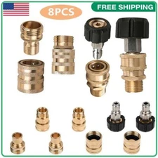 Pressure Washer Adapter Set, Quick Disconnect Kit - M22 Swivel to 3/8'' Connect