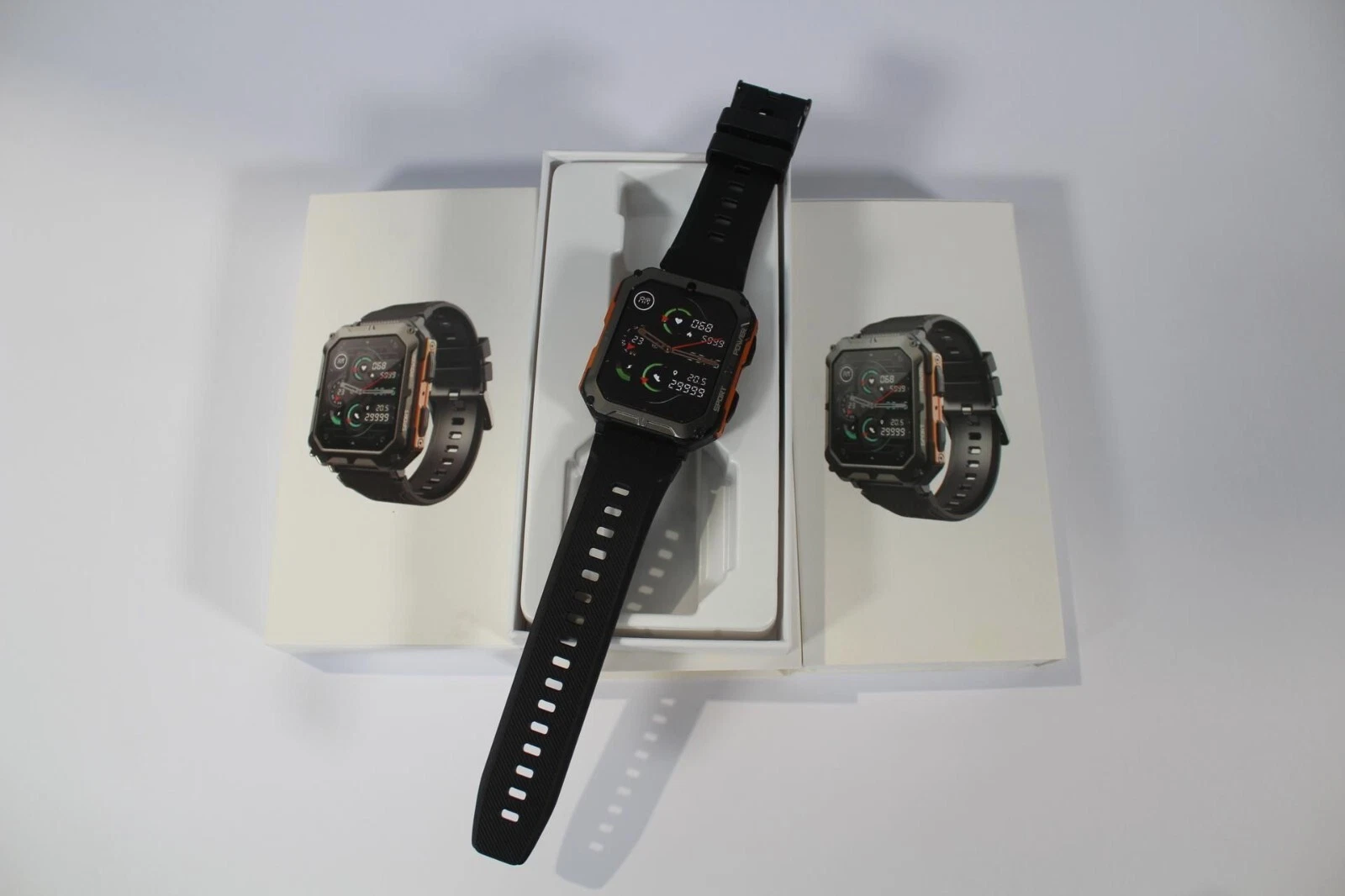 WAHK RAHK The Indestructible Smart Watch For Men Outdoor Fitness Tracker