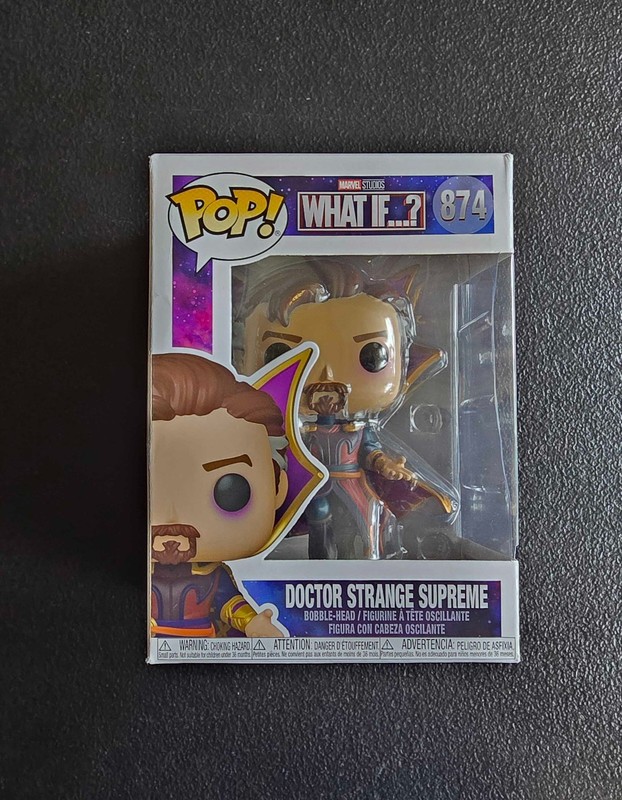 Funko Pop What If Doctor Strange Supreme #874 Marvel Bobble-Head In Box
