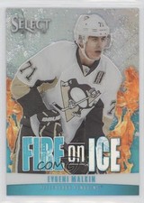 2013-14 Panini Select Fire on Ice Stars Blue Prizm /25 Evgeni Malkin #FS-29 0c3