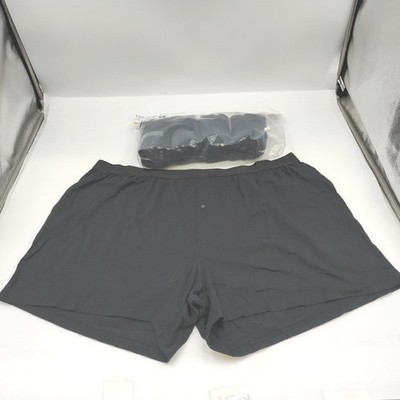 Amazon Essentials Boxershorts Unterwäsche Große Größen 3XL Schwarz Bequem Basic