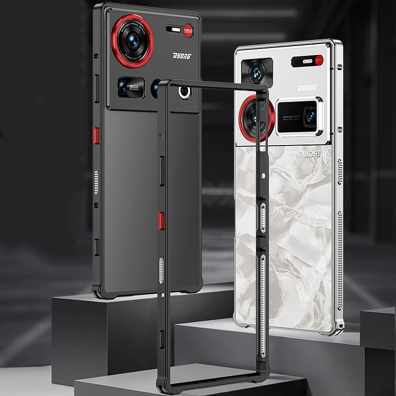 Aluminum Frame Bumper Case For ZTE nubia Z70s Z70 Z60 Ultra Metal Lens Cover - 第 3 张/共 17 张