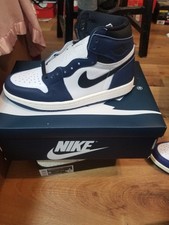 Size 4.5 GS - Jordan 1 Mid Armory Navy
