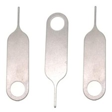 3x Universal Sim Card Ejector Pins For Mobile Cell Phone Devices