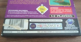 Chaos Control Sega Saturn PAL complete with manual