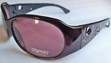 AUTHENTIC ESPRIT STYLISH SUNGLASSES ET19201 - RRP U 110 - PLUM / PURPLE