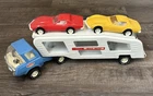 Tonka Motor Mover Semi Truck Car Hauler Toy Vintage with Corvettes OUTSTANDING!