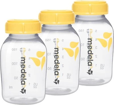 Medela Babyflaschen Flaschen-Set Muttermilchflaschen BPA-frei 150 ml 3er Pack