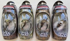 Star Wars Titanium Series Die-Cast Speeder Bike Lot x4.  LOOK..  New.!!
