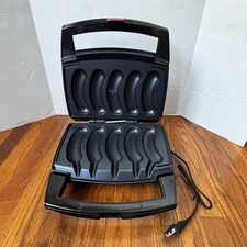 Johnsonville Sizzling Sausage Indoor Electric Grill BTG-0498 New w/Defects READ