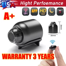 Mini Wifi Camera HD 1080P Home Security Camcorder 24/7 Home Surveillance New