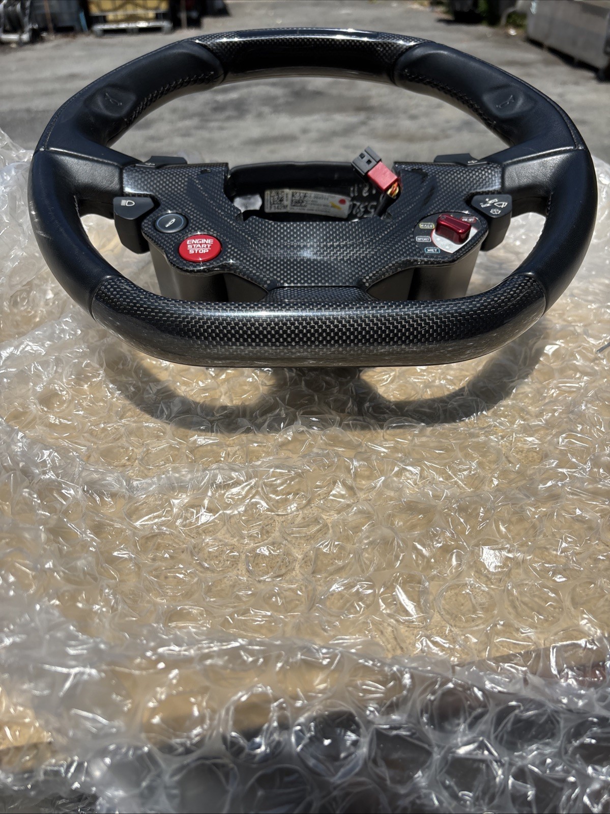 OEM Carbon Fiber Ferrari 488 Steering Wheel – Used