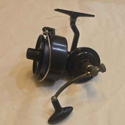 Luxor Vintage Saumon-Mer No. 3 Fixed Spool Spinning Reel w/Original Manual Vtg