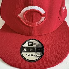 Rare New Era Cincinnati Reds Red/whitse C 59Fifty Snapback MLB Cap Vintage