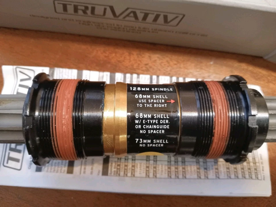 Nuevo de Lote Antiguo Truvativ Gigapipe Team DH 73 X 128 Foto 3 de 4