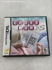 Crosswords Ds Multiplayer Video Game Cartridge In Case For Nintendo DS