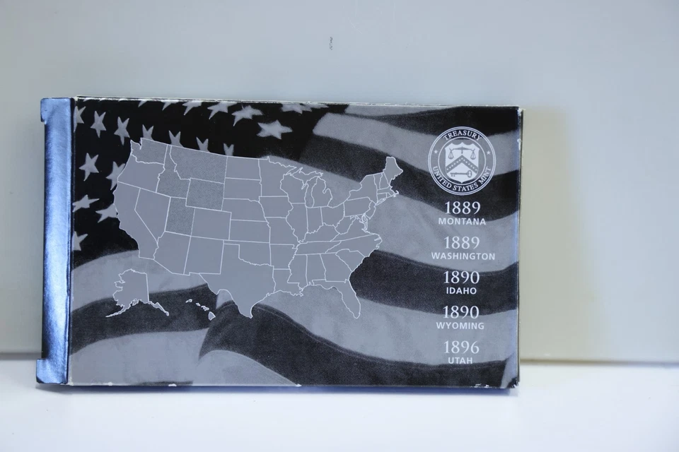 2007 S U.S. Mint 50 State Quarters Silver Proof Set U.S. Mint Box & COA - Image 4 of 4