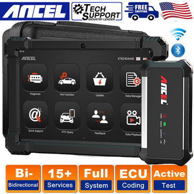 ANCEL X7 Bidirectional Diagnostic Tool OBD2 Scanner Bluetooth Active Test Coding