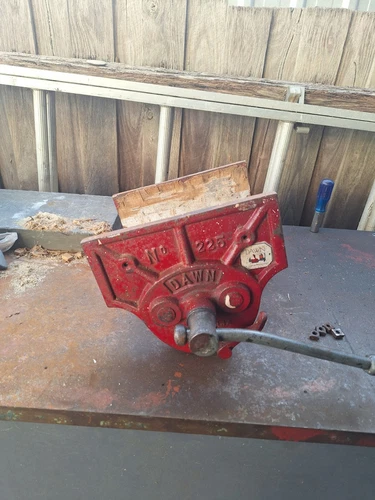 Vintage DAWN No.225 Carpenters Under Bench Vice SIDCHROME Quick Release Rare