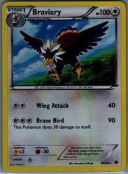 Braviary 88/98 Emerging Powers Holo Rare