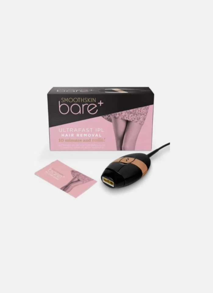SmoothSkin Bare Plus Ultra Fast IPL Hair Removal System - Black/Rose Gold