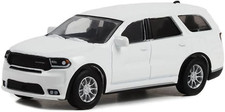 Greenlight 43003-N Hot Pursuit - 2022 Dodge Durango Pursuit Police- White 1:64 S