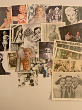 Betty Grable Large Vintage Photo Lot 8x10, Lobby Cards, Smaller Pics