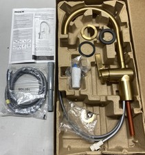 Moen 7622BG Cia 1.5 GPM Single Hole Pull Down Kitchen Faucet