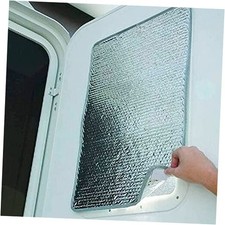 Reflective RV Door Window Shade, 16  x 25  Car Door Window 25inch x 16inch